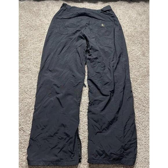 Ripzone Black Core Insulated Ski Snow Nylon Snowboard Pants XLarge Adjustable - Picture 9 of 10